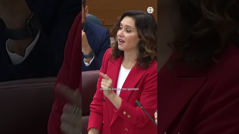 Ayuso advierte sobre el gobierno de Sánchez como el más sorprendente adversario de España