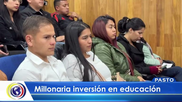 Inversión municipal en instituciones educativas supera los tres millones de euros este año