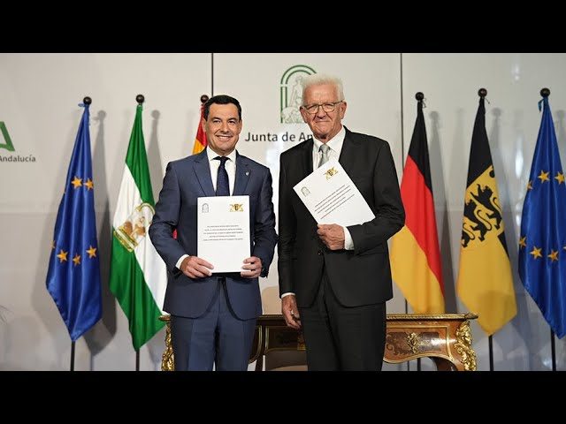 Andalucía y Baden-Württemberg firman acuerdo para impulsar el hidrógeno verde