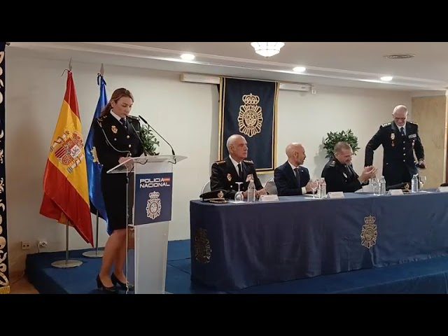 Nombramiento de juan cabas como jefe de la policía nacional en fuengirola